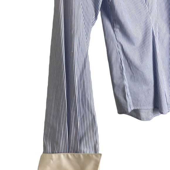 pinned stripped button up shirt - Picture 8 of 8